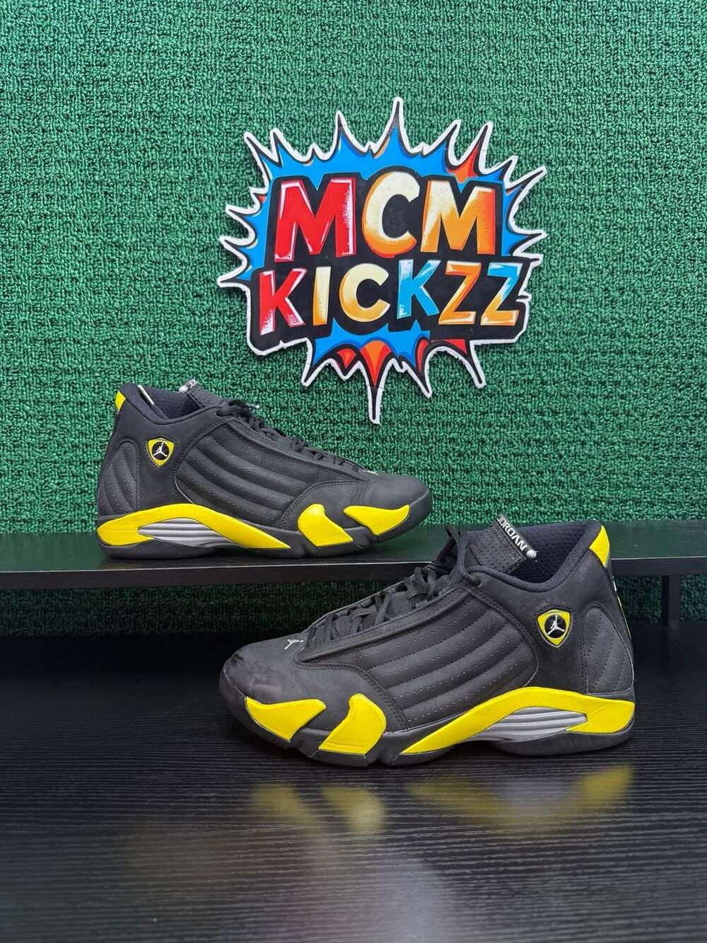 Air Jordan 14 Retro Thunder 2014 Men’s Size 11 Pre-Owned